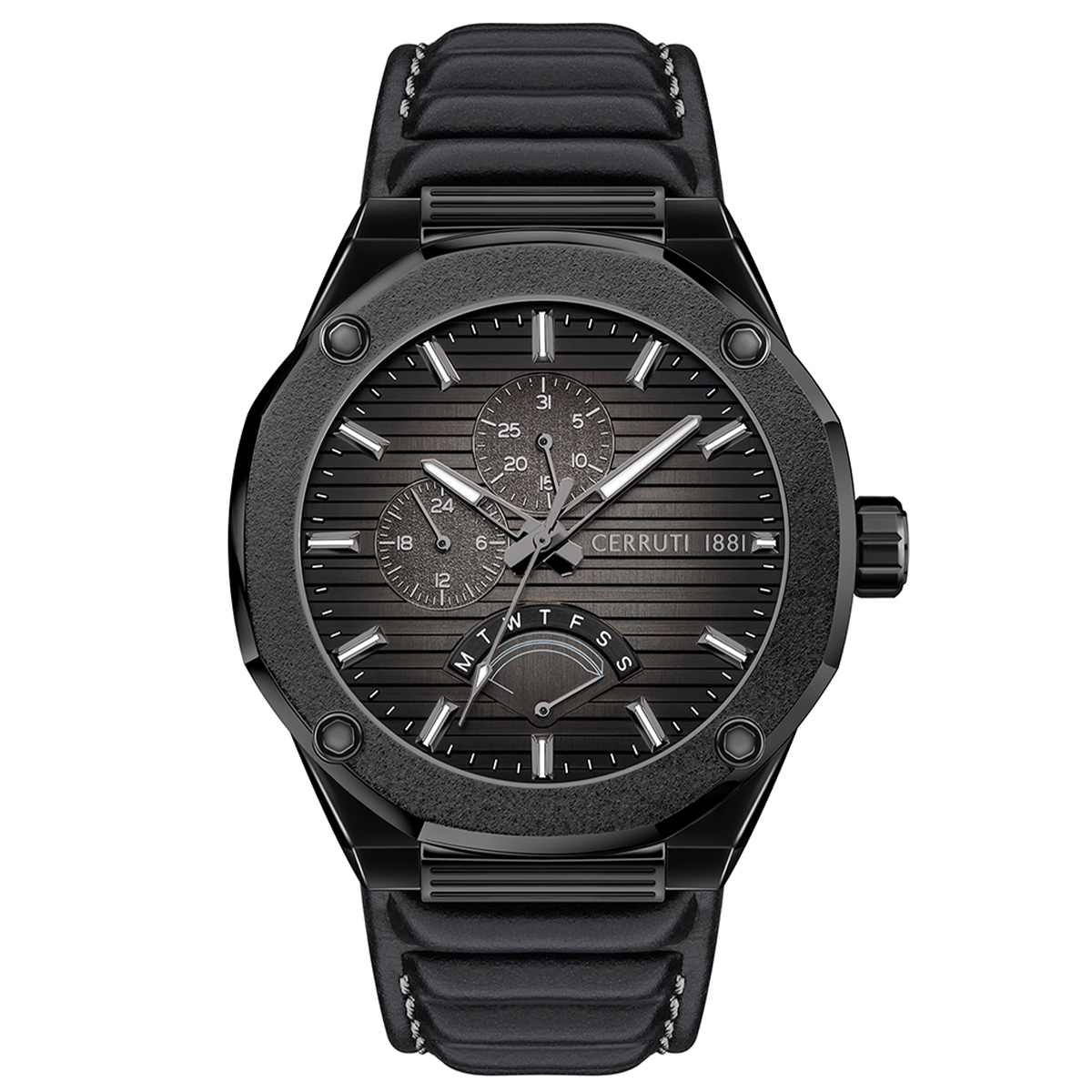 MONTRE CERRUTI HOMME M.FONCTION CUIR